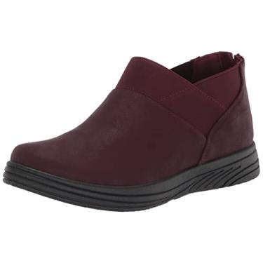 Imagem de Easy Street Bota feminina de cano curto Nayan Athleisure, Borgonha Fosco/Gore, 5.5