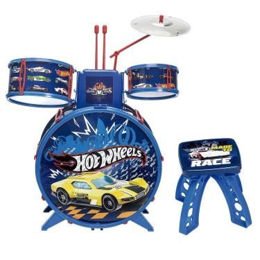 Imagem de Bateria Radical Infantil Hot Wheels 7273-4 Fun Divirta-Se