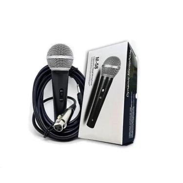 Imagem de Microfone Profissional Com Cabo Sm-58 - Premium - Dynamic