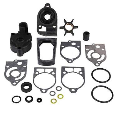 Imagem de Kit de reparo de bomba de água 77177A3 com invólucro de substituição para motores de popa Mercury e Mariner de 2 ciclos 30 HP - 70 HP - Substitui 46-77177A3 Sierra 18-3324 GLM12100