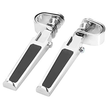 Imagem de F FIERCE CYCLE 2 peças de peitorais para motocicleta, descanso para pés de motocicleta, 2,5 cm 3,1 cm