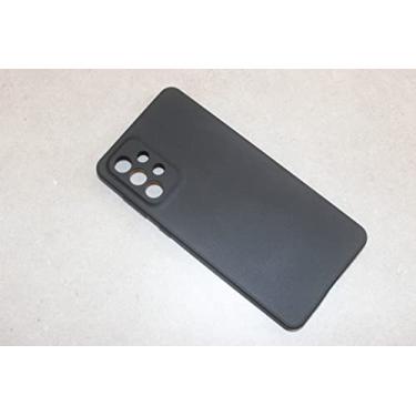 Imagem de H Maston Capa Silicone Com Proteção Câmera Samsung Galaxy A73 - Preta