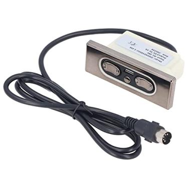 Imagem de plplaaobo Novo interruptor reclinável elétrico sofá reclinável 5 botões controle manual DC haste de pressão motor interruptor de elevação 29 V com porta de carregamento USB