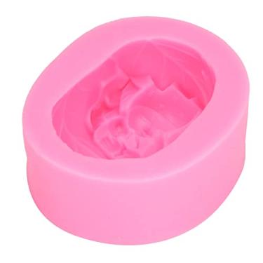 Imagem de Moldes de bebê, mini moldes de argila molde de argila de polímero rosa bonito estilo adorável macio confiável durável lavável prática ferramenta de cozinha decorativa