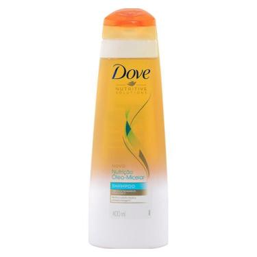 Imagem de Shampoo Dove Nutritive Óleo Micelar Cabelos Secos 400ml