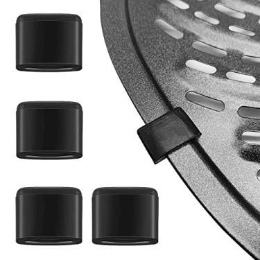 Imagem de Air Fryer Rubber Bumpers,4Pcs Air Fryer Replacement Rubber Tips, Air Fryer Silicone Rubbers Air Fryer Replacement Parts Air Fryer Accessories for Power XL Air Fryer Grill Pan