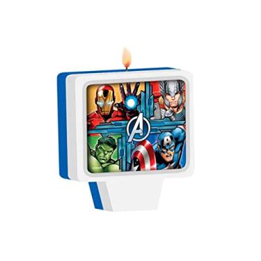 Imagem de VELA PLANA ADESIVADA AVENGERS ANIMATED 01 un.