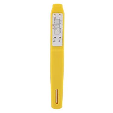 Imagem de Termômetro de alimentos, hotshot de cozinha pequena, 1 pc termômetro digital de leitura instantânea de alimentos cozinha cozinhando churrasco sonda de carne(yellow)