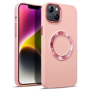 Imagem de KVIBEO Capa para iPhone 14/14 Pro/14 Pro Max/14 Plus, capa protetora resistente contra quedas de grau militar com proteção da câmera e suporta carregamento sem fio, rosa, 14 Pro Max 6,7 polegadas