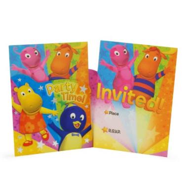 Imagem de The Backyardigans: Die Cut Invitations