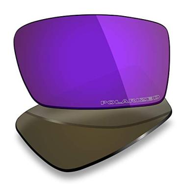 Imagem de Mryok Lentes de reposição para Oakley Gascan OO9014 - Opções, Polarizado anticorrosão da água do mar - roxo plasma, One Size