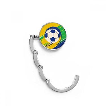 Imagem de Gancho de mesa de futebol americano brasileiro com fecho decorativo dobrável