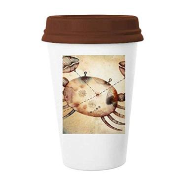 Imagem de Junho de julho, Constelação de Câncer do Zodíaco Caneca de Café Copo de Cerâmica