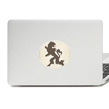 Imagem de Adesivo de notebook com emblema nacional de águia da Europa, com emblema de vinil