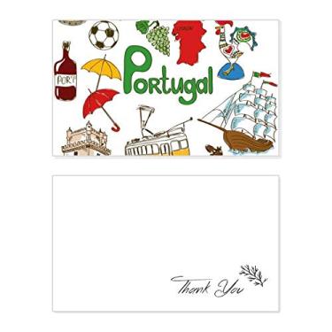 Imagem de Bandeira nacional de Portugal Landscap Animals cartão de agradecimento aniversário aniversário saudações casamento agradecimento