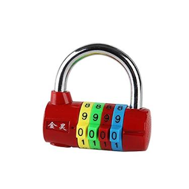 Imagem de Cadeado antifurto com senha para academia e senha