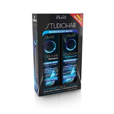 Imagem de Kit Studio Hair Shampoo e Cond. Restauração e Maciez 250Ml, Muriel