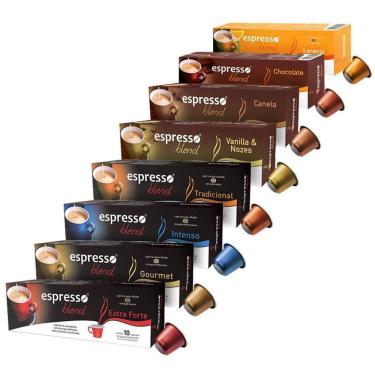 Imagem de Mega Kit Espresso Blend Cápsulas Café Compatíveis Nespresso