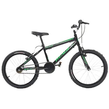 Imagem de Bicicleta Masculina Infantil Passeio Aro 20 Wendy Vbrake,Preto Verde