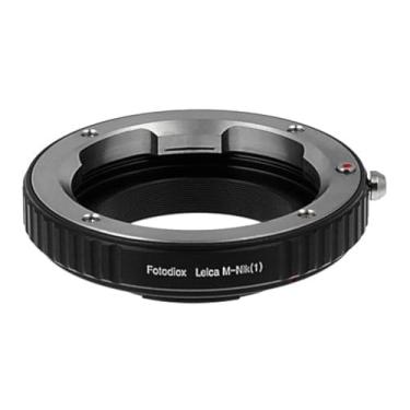 Imagem de Adaptador de montagem de lente Fotodiox, lente Leica M para corpo de câmera sem espelho de montagem série 1 da Nikon