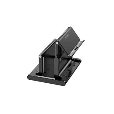 Imagem de Suporte vertical ajustável para laptop para mesa, suporte de notebook compatível com todos os MacBook Pro Air, Mac, HP, Dell, Microsoft Surface, Lenovo - preto