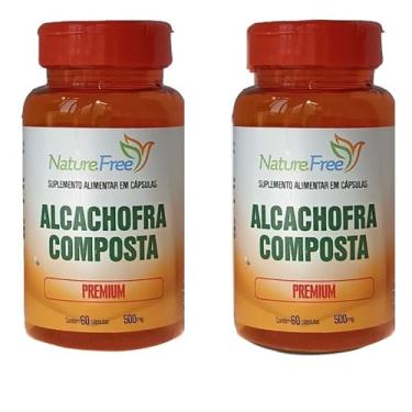 Imagem de Kit 2 Alcachofra Composta Premium 60 Cápsulas