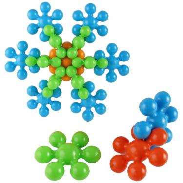 Imagem de Brinquedo Jogo Star Plic Estrela Baby - Caixa Encaixa Bloco De Montar