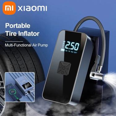 Imagem de Xiaomi-Inflator sem fio original do pneu  injetor de ar  bomba elétrica portátil  enchimento