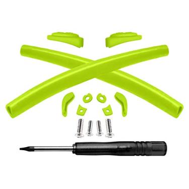 Imagem de Vonxyz Kits de borracha de substituição para óculos de sol Oakley Juliet - Verde