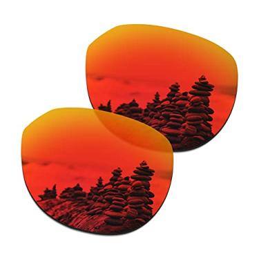 Imagem de SmartVLT Lentes de reposição masculinas vermelhas para óculos de sol Oakley Latch Key L OO9394