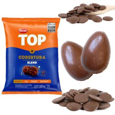 Imagem de Chocolate Harald Top Gotas Blend 1,010Kg Chocolate Ao Leite Profission
