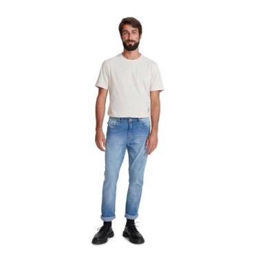 Imagem de Calça Jeans Masculina Slim Com Elastano - Hering