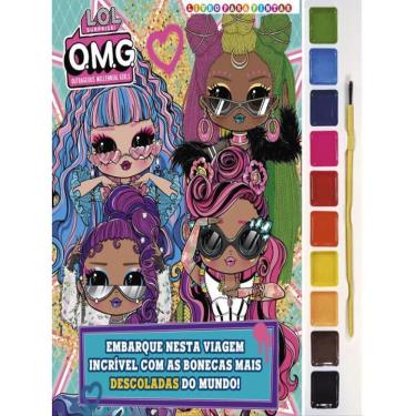 Imagem de Lol Surprise Omg Livro Para Pintar Com Aquarela