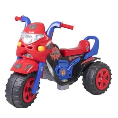 Imagem de Triciclo de Passeio Elétrico a Bateria, Moto Super Raptor 12V Biemme Spider