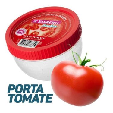 Imagem de Porta Tomate E Tempero Ermético Pode Ir Microondas 400ml Versátil - Sa