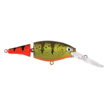 Imagem de Berkley Isca de pesca Flicker Shad articulada, Firetail Hot Perch, 1/3,5 oz, 2 3/4" | Crankbaits de 7 cm, tamanho, perfil e profundidade de mergulho imitam o verdadeiro Shad, equipado com anzol Fusion19