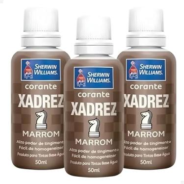 Imagem de Corante Líquido Bisnaga 50ml 3 Unidades (Marrom)