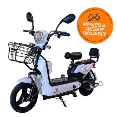 Imagem de Bicicleta Elétrica Adulto Sem Cnh Scooter Com Acelerador 350