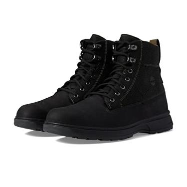 Imagem de Timberland Bota masculina Atwells Ave Chelsea, Grão integral preto, 42