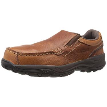 Imagem de Rockport Moc Toe masculino Extreme Light Casual Work Slip-On, Marrom, 41