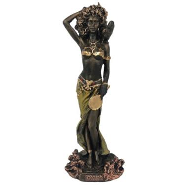 Imagem de Orixá Oxum Em Resina Imagem 23cm Umbanda Candomblé