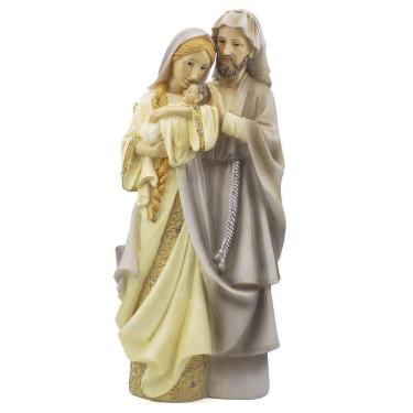 Imagem de Imagem Sagrada Familia Afetuosa Importada Resina 40 Cm