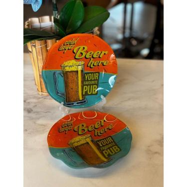 Imagem de Unidade Petisqueira Beer Zone em vidro D17x2cm