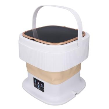 Imagem de Máquina de Lavar Portátil Com 3 Modos de Temporizador, Mini Lavadora Dobrável Com Mangueira de Drenagem, 11,5L, Grande Capacidade, Lavadora Dobrável para Roupas íntimas de bebê