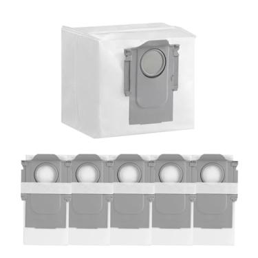 Imagem de Roborock Pacote com 6 sacos descartáveis para aspirador de pó robô S8 Pro Ultra, S8+, Q7 Max+, Q8 Max+, Q5 Max+, Q5+, Q10 S5+, Q10 X5+, Q7 M5+