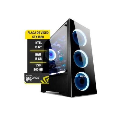 Imagem de Pc Gamer I5 12º 16Gb Ssd 960 Gtx 1660 Completo - Amorimshop