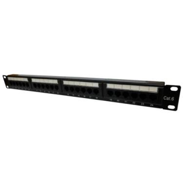 Imagem de Patch Panel 24 Portas Cat 6 - WT-2178C-110-24P - Diversos