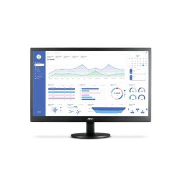 Imagem de Monitor Led Widescreen 18,5" AOC HDMI VGA Preto Bivolt - E970SWHNL