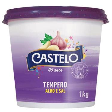Imagem de Tempero Alho e Sal Castelo 1kg - Castelo Alimentos