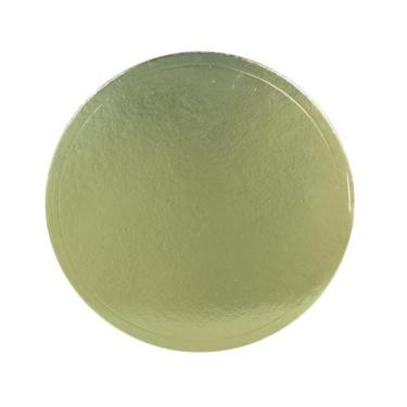 Imagem de Cake board disco ouro para bolo 30cm. Com 50 un. - TAMAROZZI EMBALAGEN